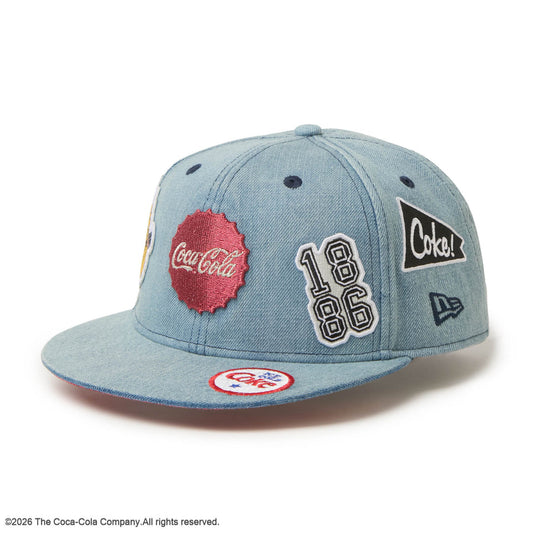Coca cola x New Era Denim 9FIFTY Snapback