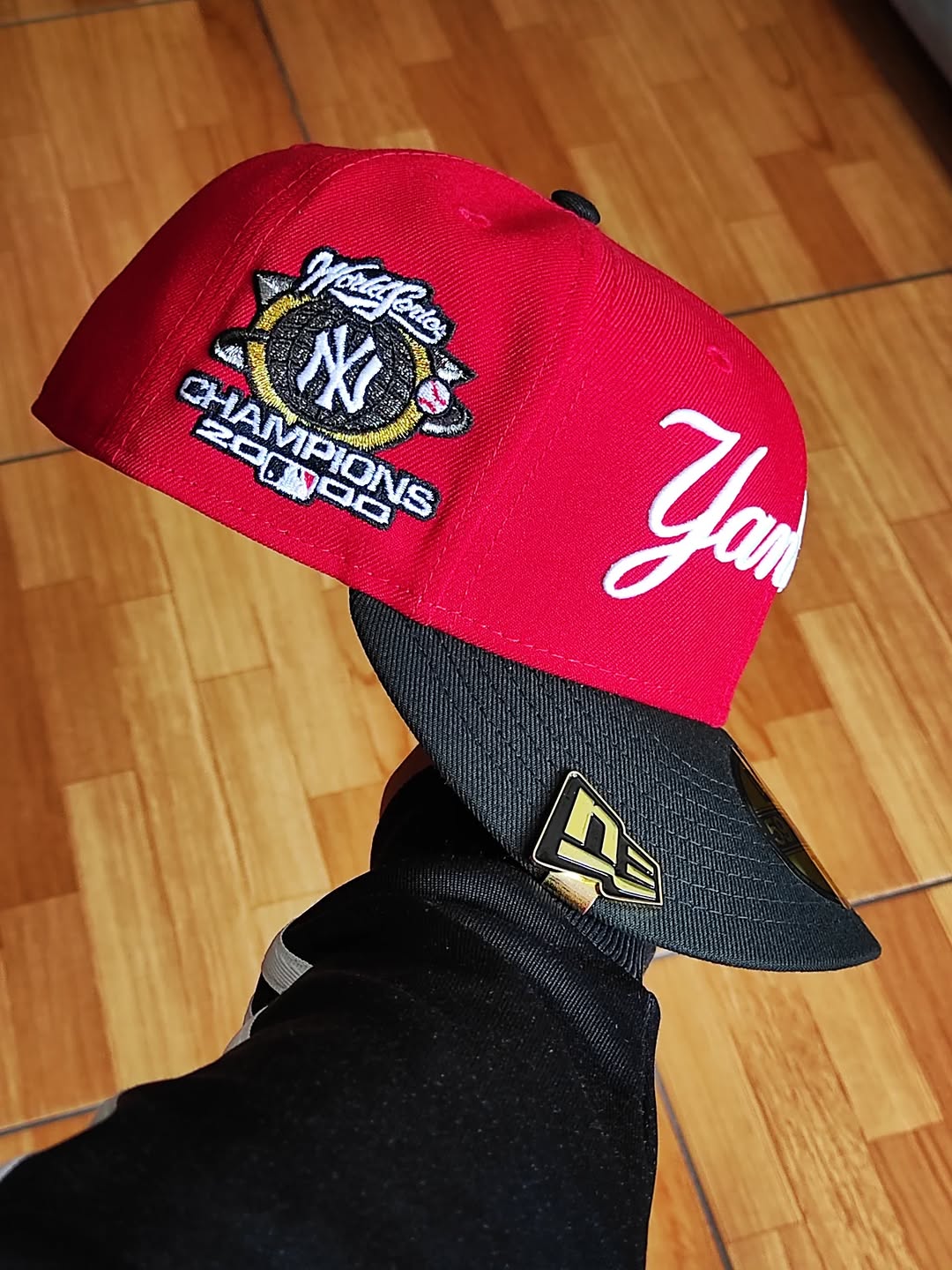 New era New York Yankees Champions 2000 red BLACK  59FIFTY FITTED