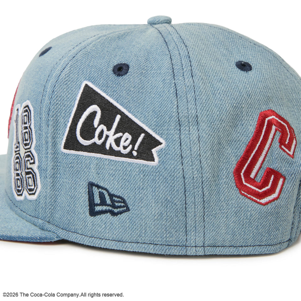 Coca cola x New Era Denim 9FIFTY Snapback