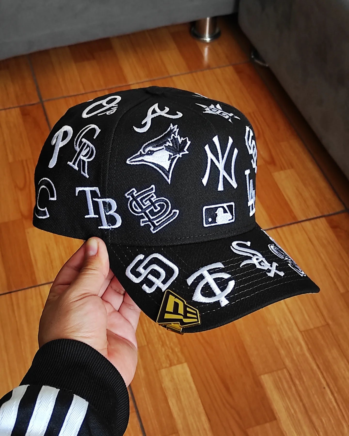 New Era MLB 'All Over ' 9FORTY A-Frame Snapback