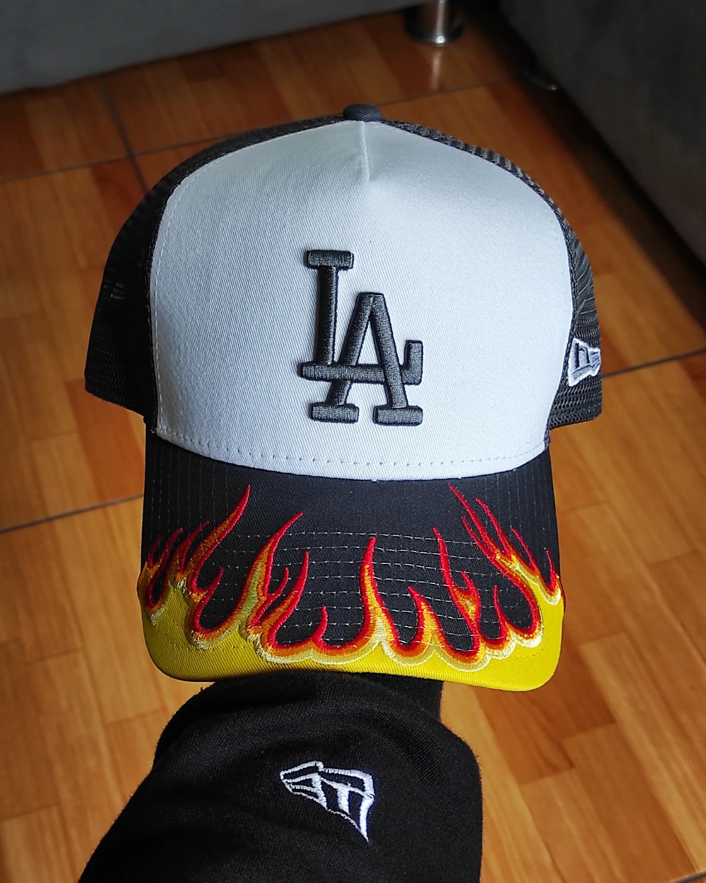 New Era colección flame 🔥 Los Angeles Dodgers 9 FORTY A-FRAME Trucker
