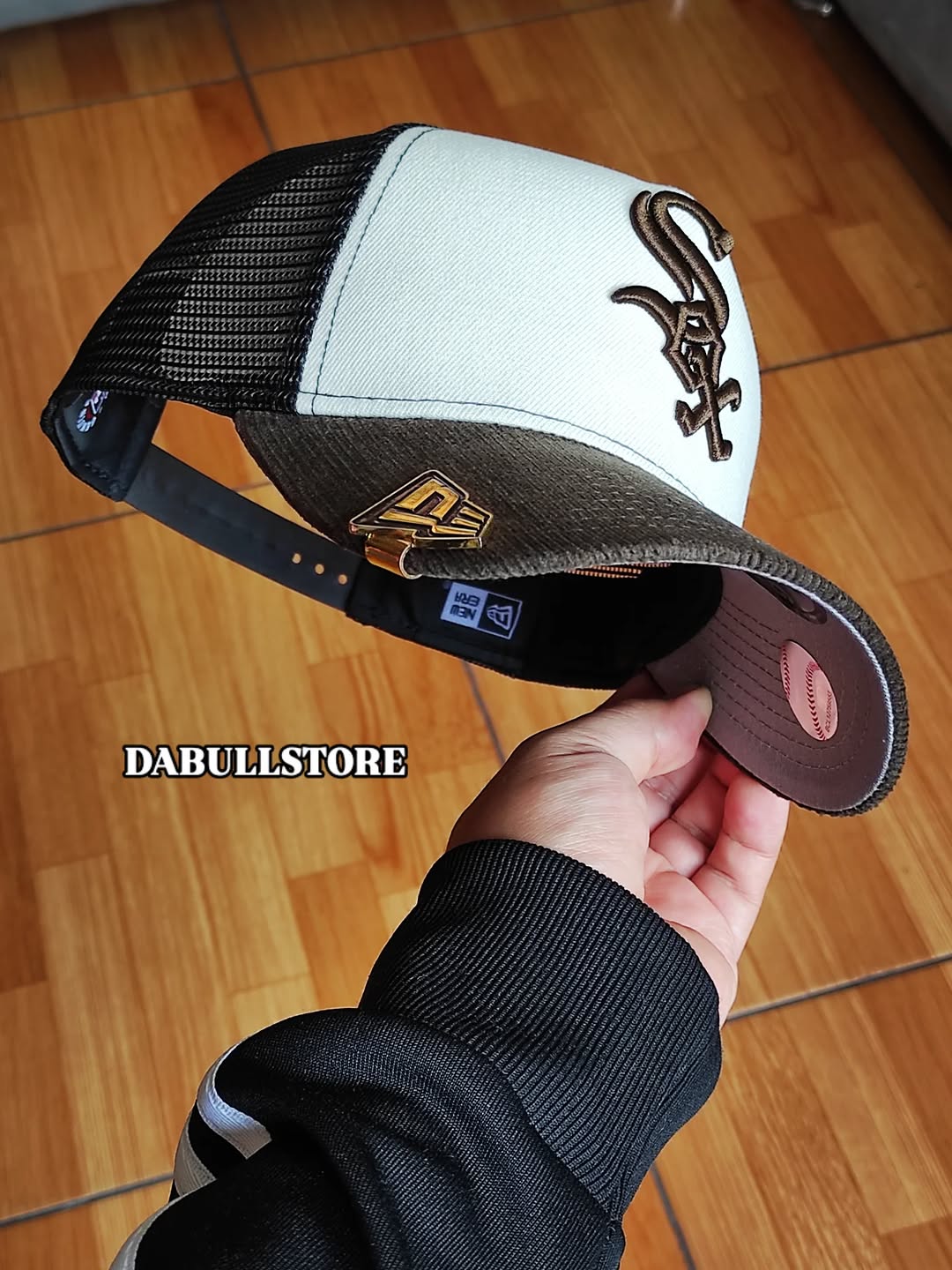 New Era Chicago White Sox TRUCKER a frame Snapback víscera cord