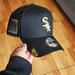 New Era White Sox ✨luxury  black 9FORTY A-FRAME