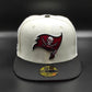 New Era Tampa Bay Buccaneers 30th Anniversary Cream Dome Edition 59Fifty Fitted Hat