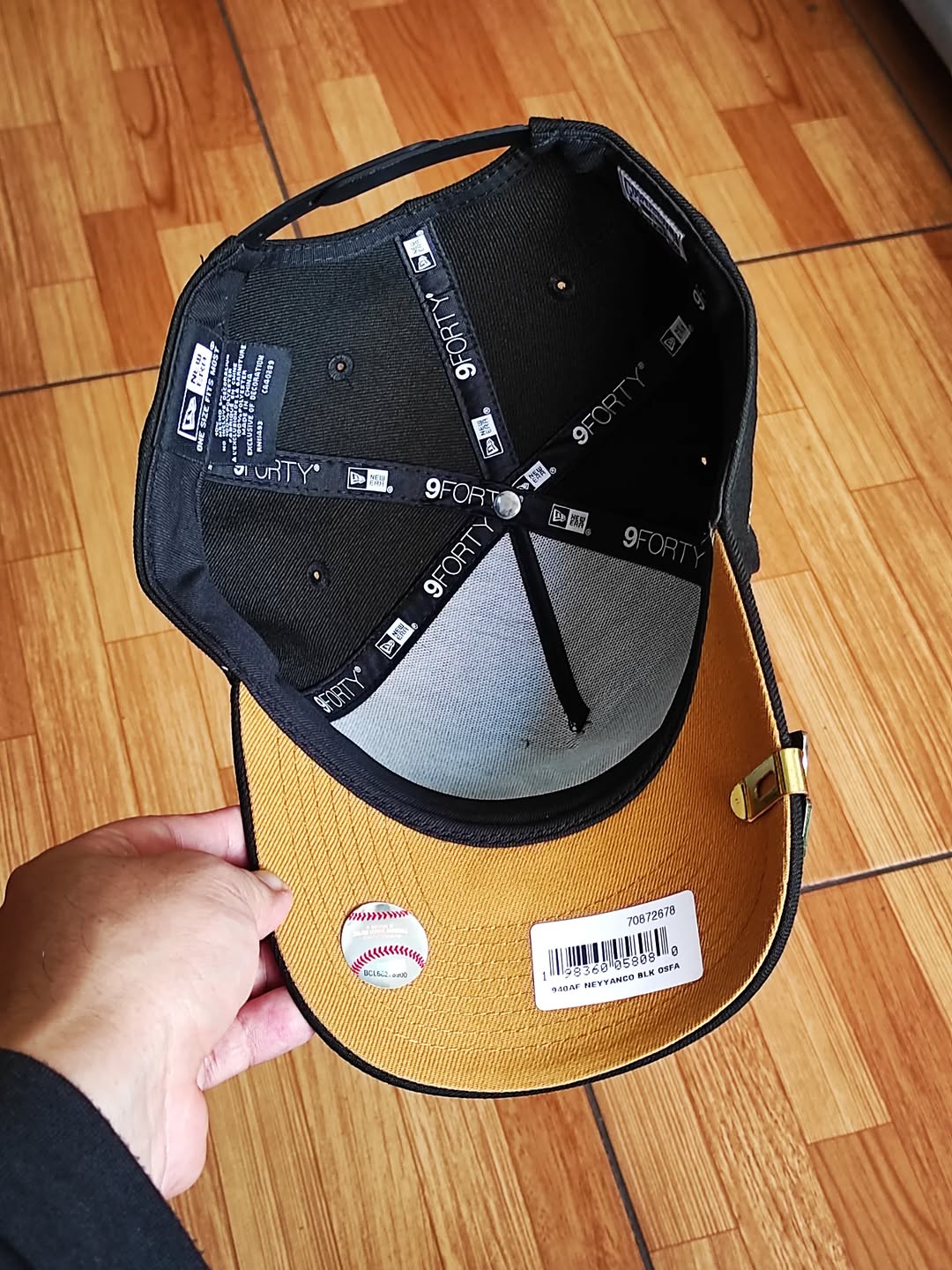 New York Yankees Black 2009 World Series 9FORTY A-FRAME Snapback