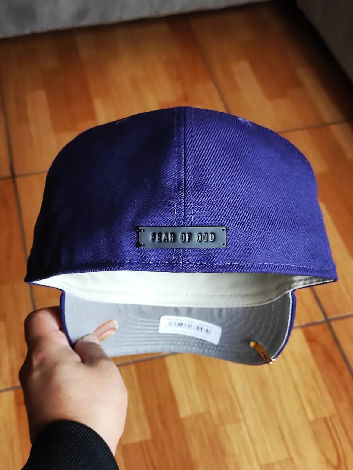 New Era Colorado Rockies Fear of God Purple Essentials Classic Edition 59Fifty Fitted Hat