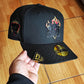 New Era Anaheim Ducks Inaugural Season Black Out Fire Edition 59Fifty Fitted Hat