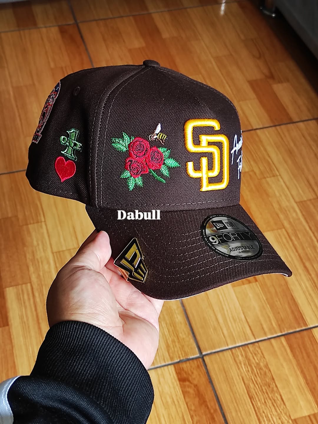 New Era San Diego Padres 'One ♥️' 9FORTY A-Frame Snapback