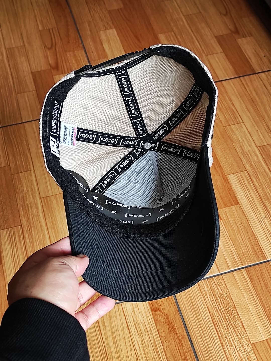 Gorra Capslab snoopy peanuts trucker cap