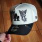 New Era Los Angeles Dodgers 40th Anniversary Angel Chrome Two Tone Edition 9Fifty A Frame Snapback Hat