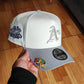 New Era Oakland Athletics World Series 1989 Metallic Chrome Two Tone A Frame 9Forty Snapback Hat