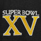New Era Las Vegas Raiders super bowl xv black edition 59fifty fitted hat