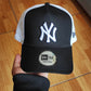 New Era Los New York Yankees black white Trucker a-frame