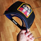 Gorra capslab luffy one peace trucker negra azul