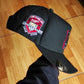 New Era Los Angeles Dodgers 50th Anniversary Blackout Red Prime Edition 9Fifty A Frame Snapback