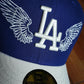 LA Dodgers MLB Team Wings 59FIFTY Fitted Cap Navy
