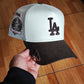 NEW ERA 9FORTY A-FRAME MLB LOS ANGELES DODGERS 60TH 2TONE / PINK UV TRUCKER