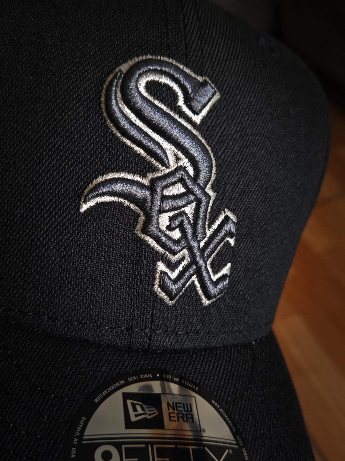 NewEra White Sox World Series Black 9fifty Snapback
