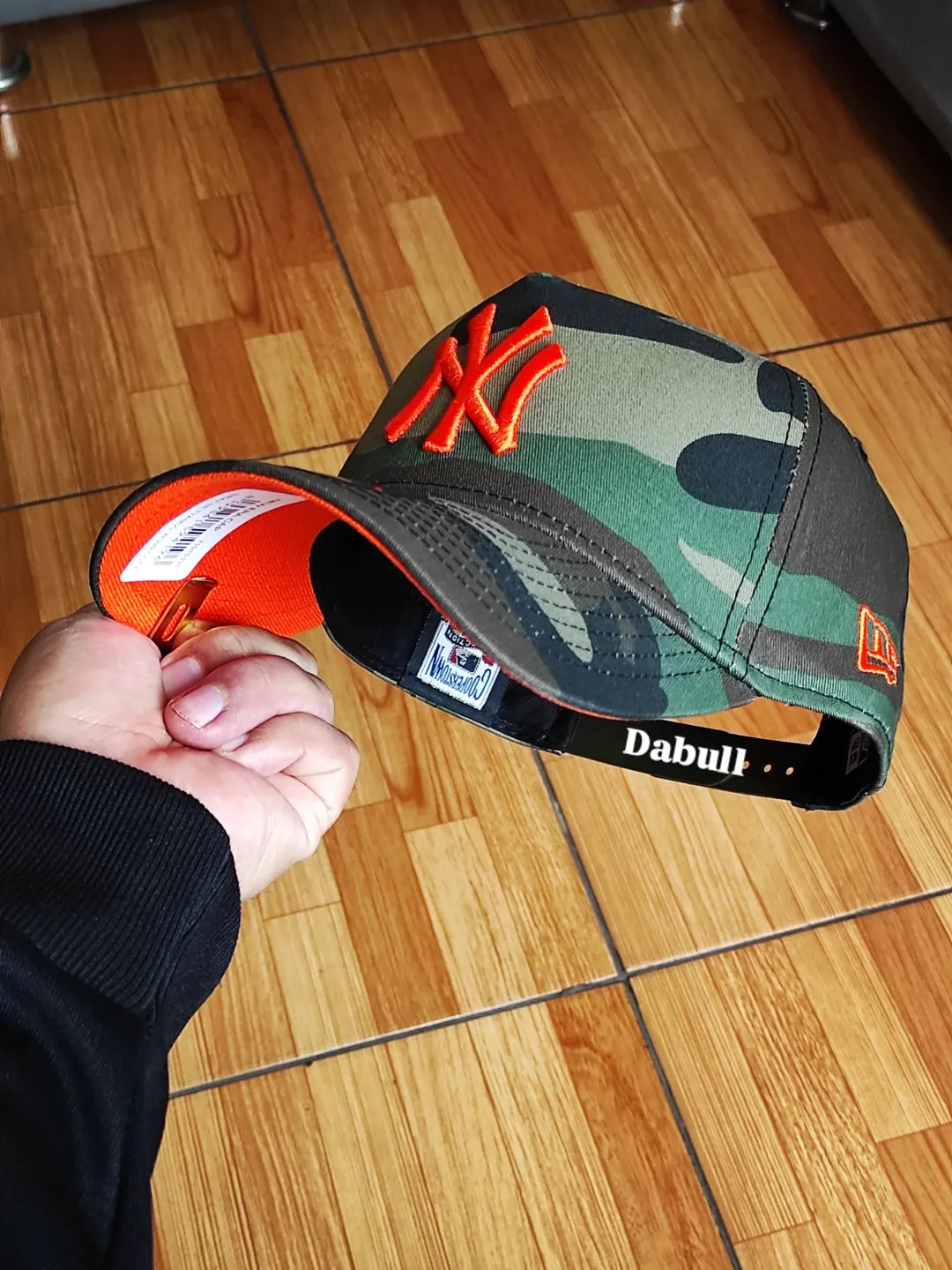 New Era New York Yankees World Series 1999 Camo Edition 9Forty A Frame Snapback Hat