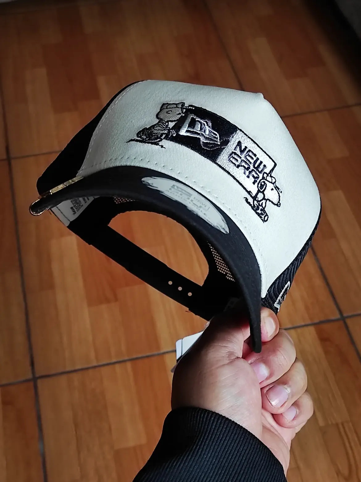 9Forty A-Frame Trucker Peanuts x new Era two tone