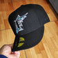 New Era Silky uv Florida Marlins inaugural season 59 Fifty black
