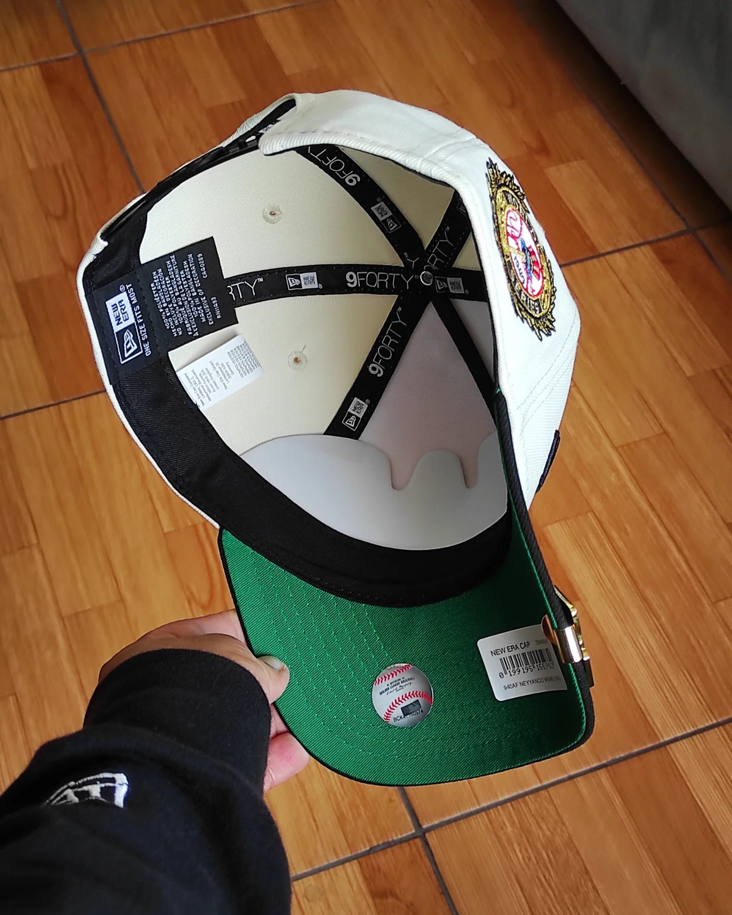 New Era New York Yankees World Series 1949 Chrome Prime Two Tone Edition 9Forty A Frame Snapback Hat