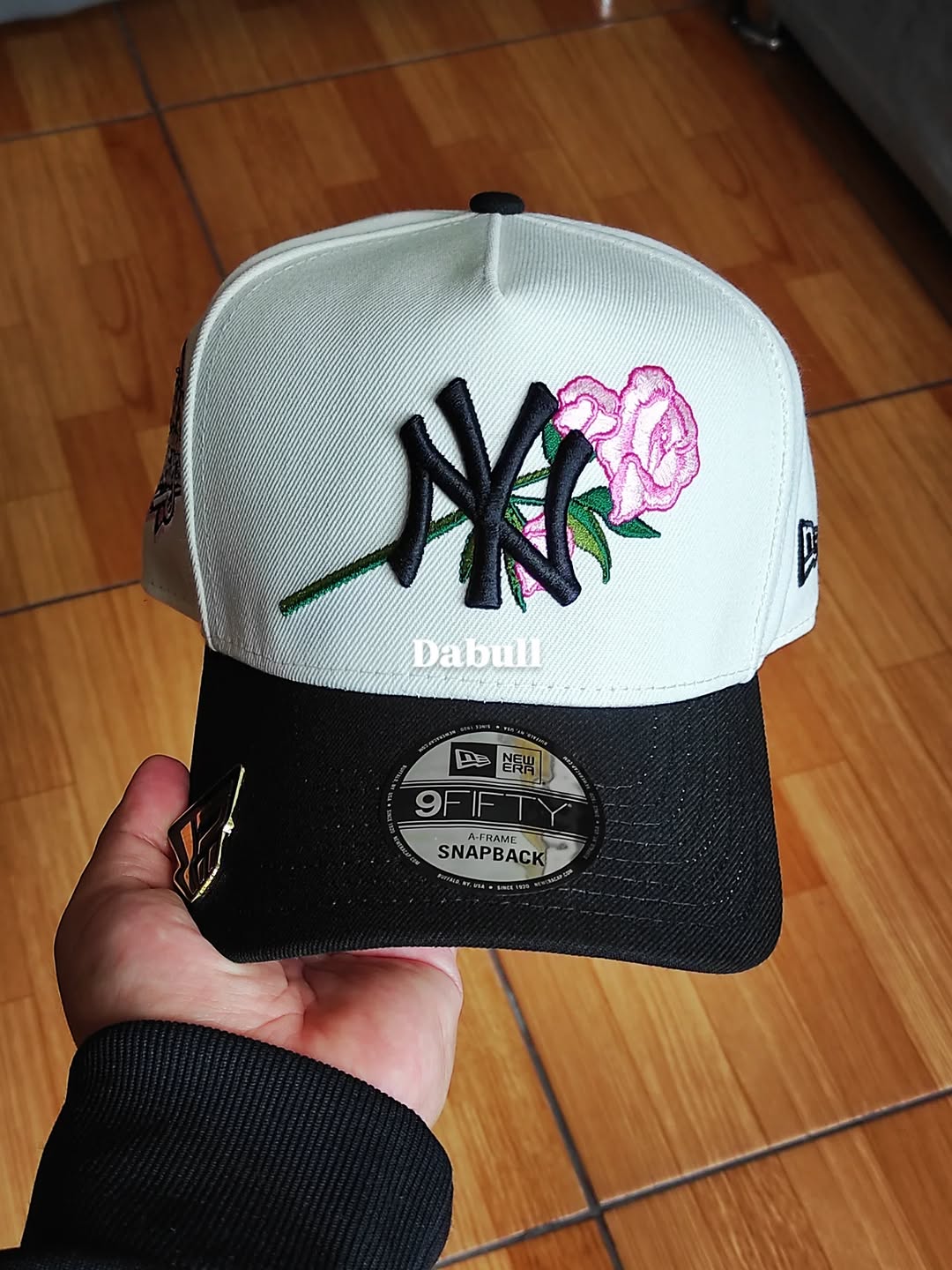 9FIFTY A-Frame New Era New York Yankees World Series 1999 Chrome Black Snapback