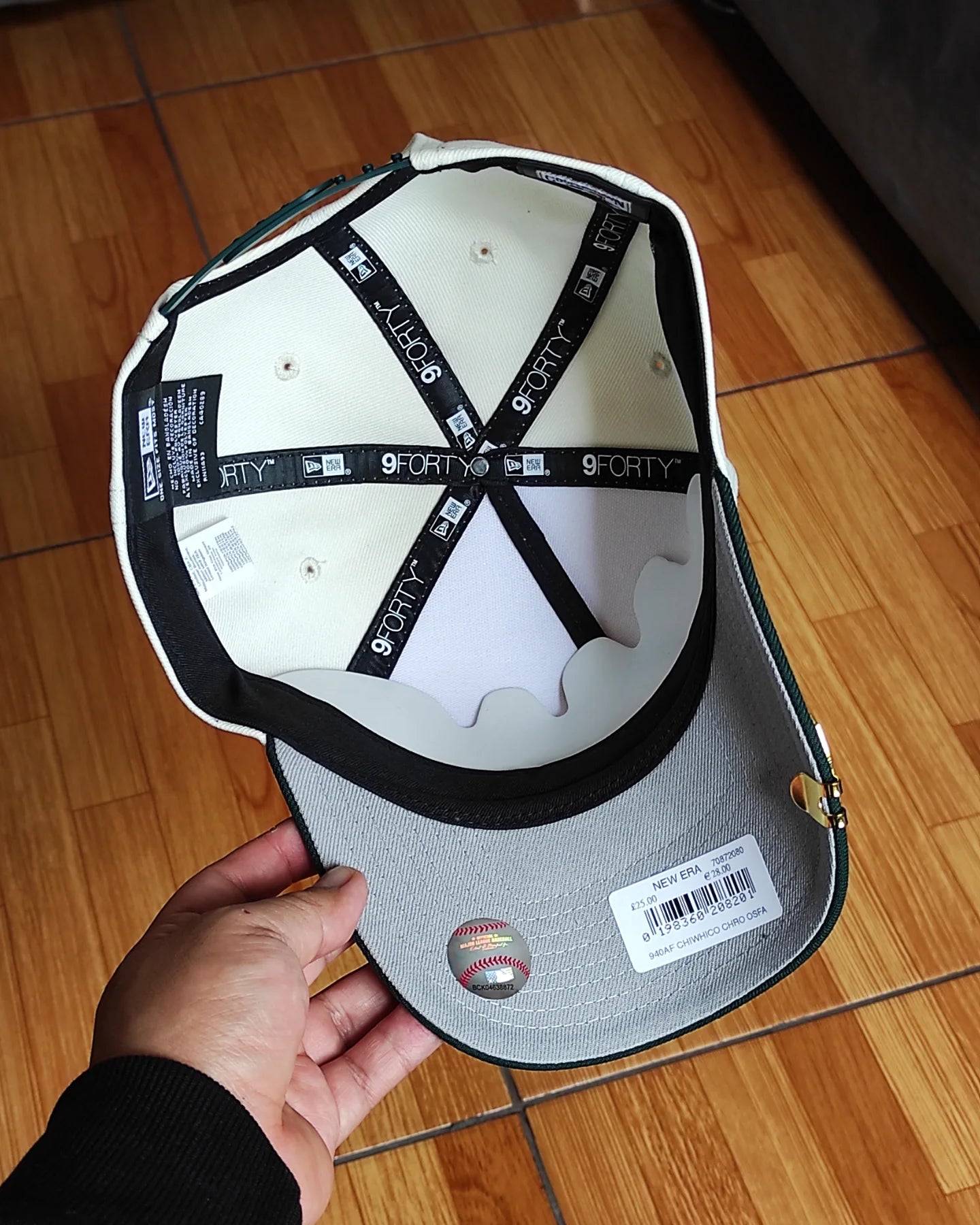 New Era Chicago White Sox comiskey chrome dark green 9Forty Snapback Hat