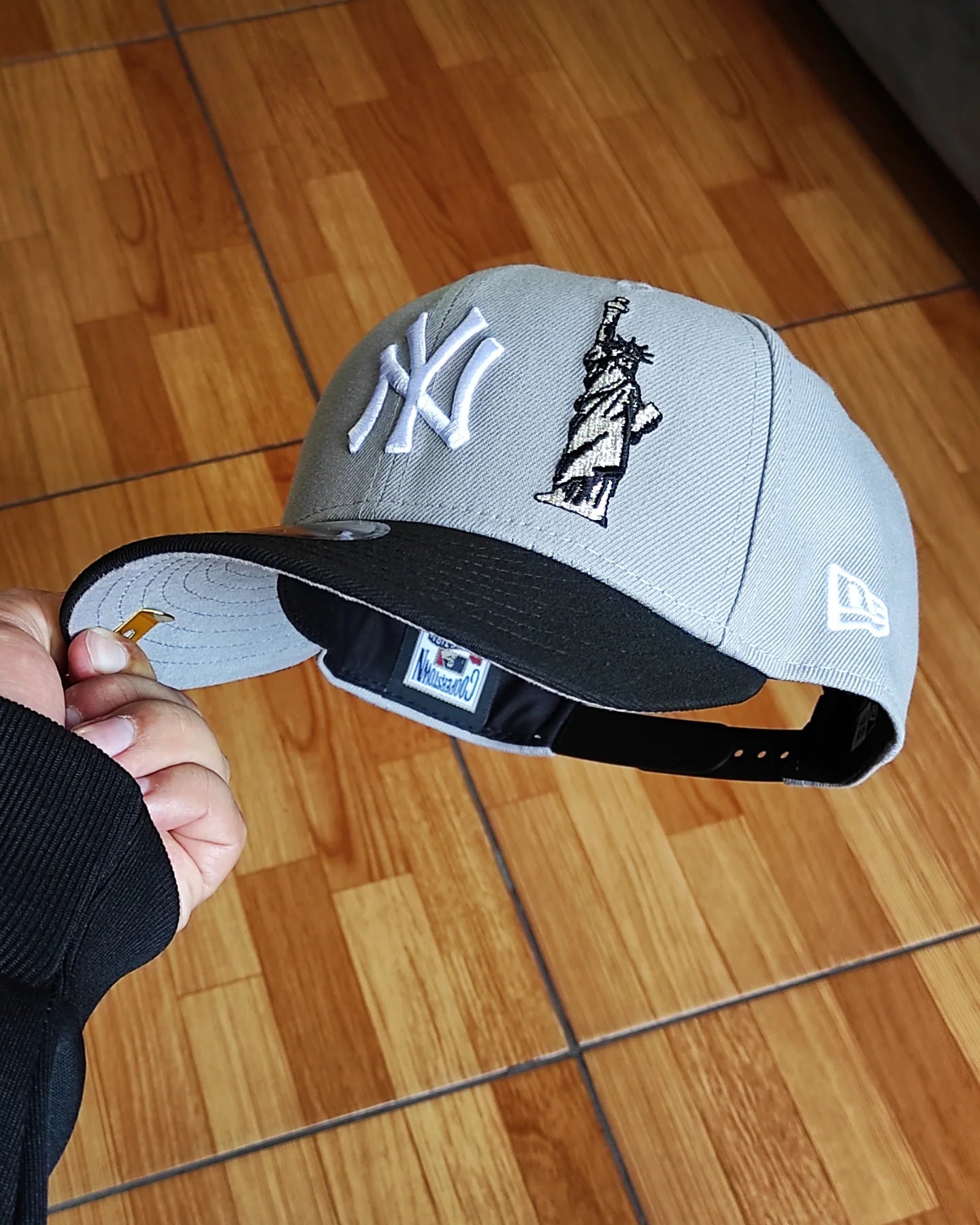 New Era New York Yankees 🗽 world series 1999 plomo negro 9 FIFTY Snapback