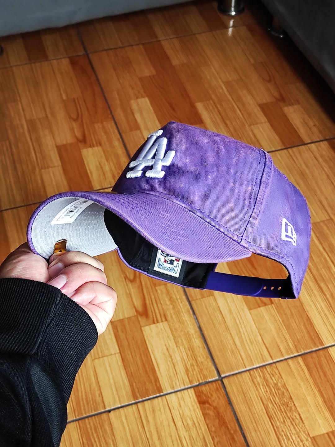 New era Los Angeles Dodgers purple 👖 9FORTY A-FRAME Snapback