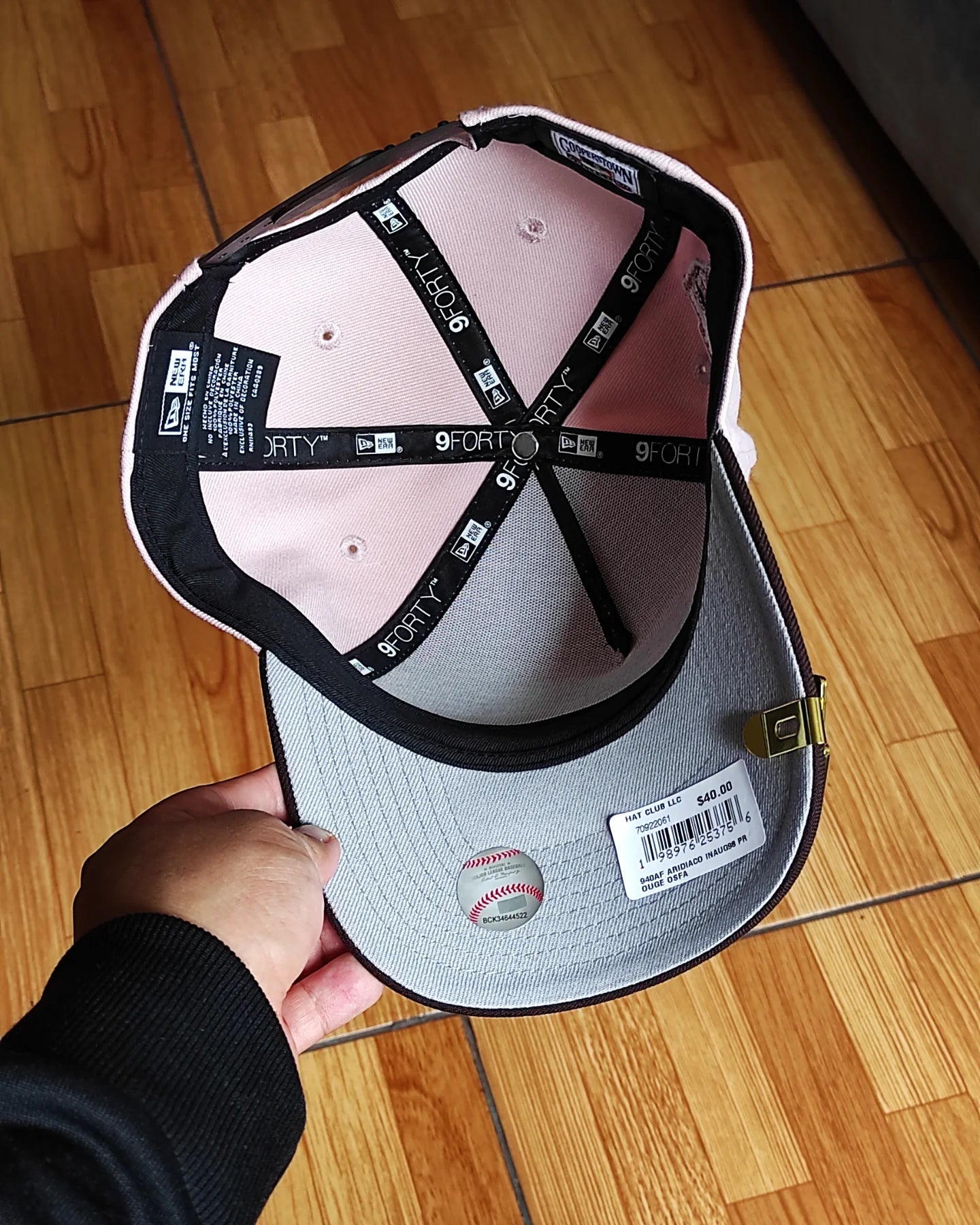 New Era Arizona diamondbacks 1998 inaugural season pink Brown 9 FORTY A Frame snapback🍨