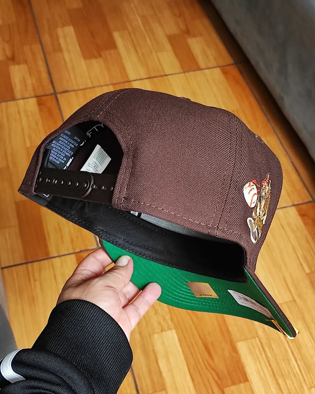 New Era Fresno Grizzlyes Gold edition 9FIFTY a-frame snapback