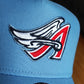 New Era Anaheim Angels Cooperstown Sky Blue 40th Anniversary  9Forty A-Frame Snapback
