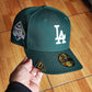 New era Los Angeles Dodgers viva dark green 59fifty fitted