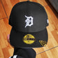 New Era Detroit Tigers Black edition 59 fifty fitted
