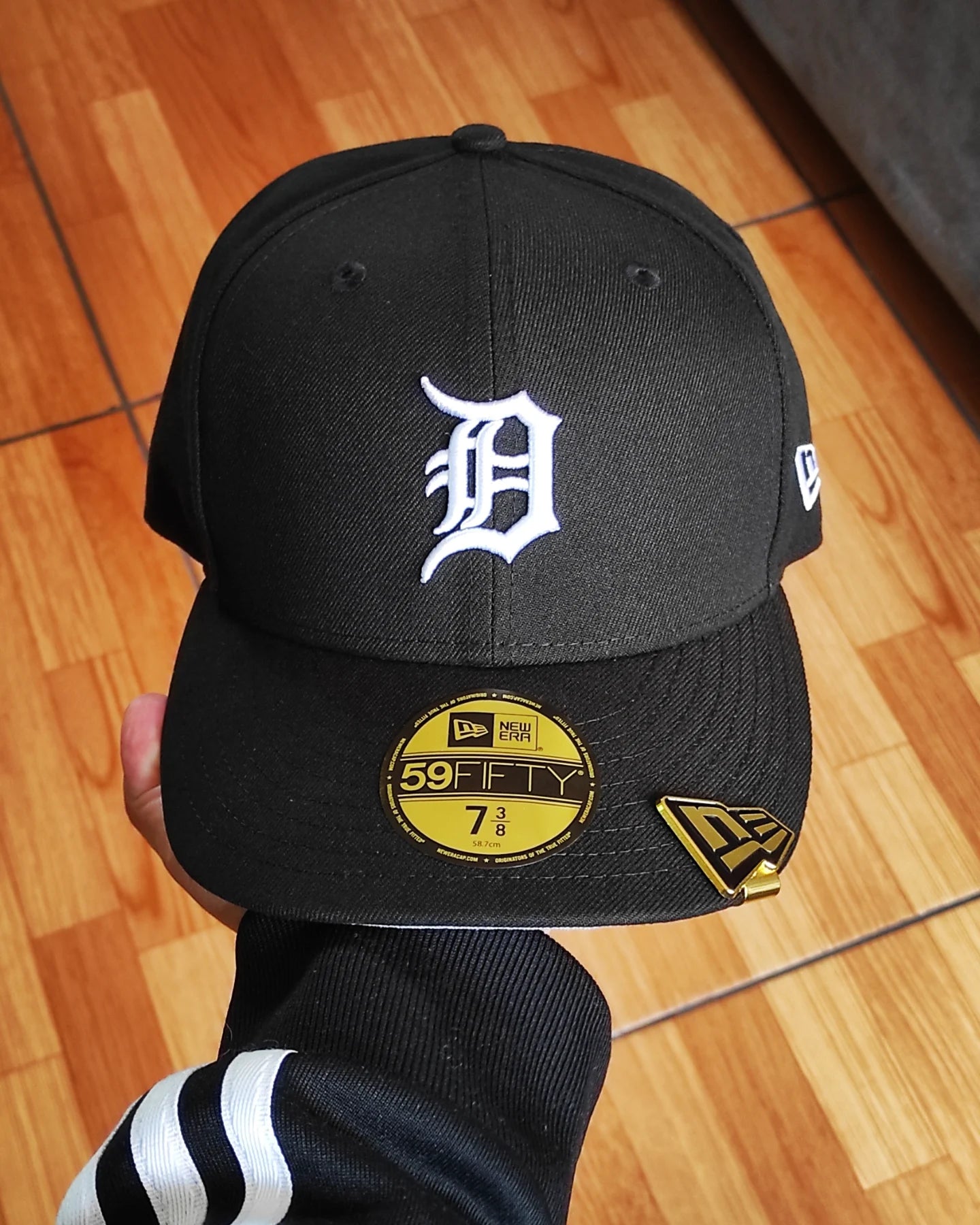New Era Detroit Tigers Black edition 59 fifty fitted