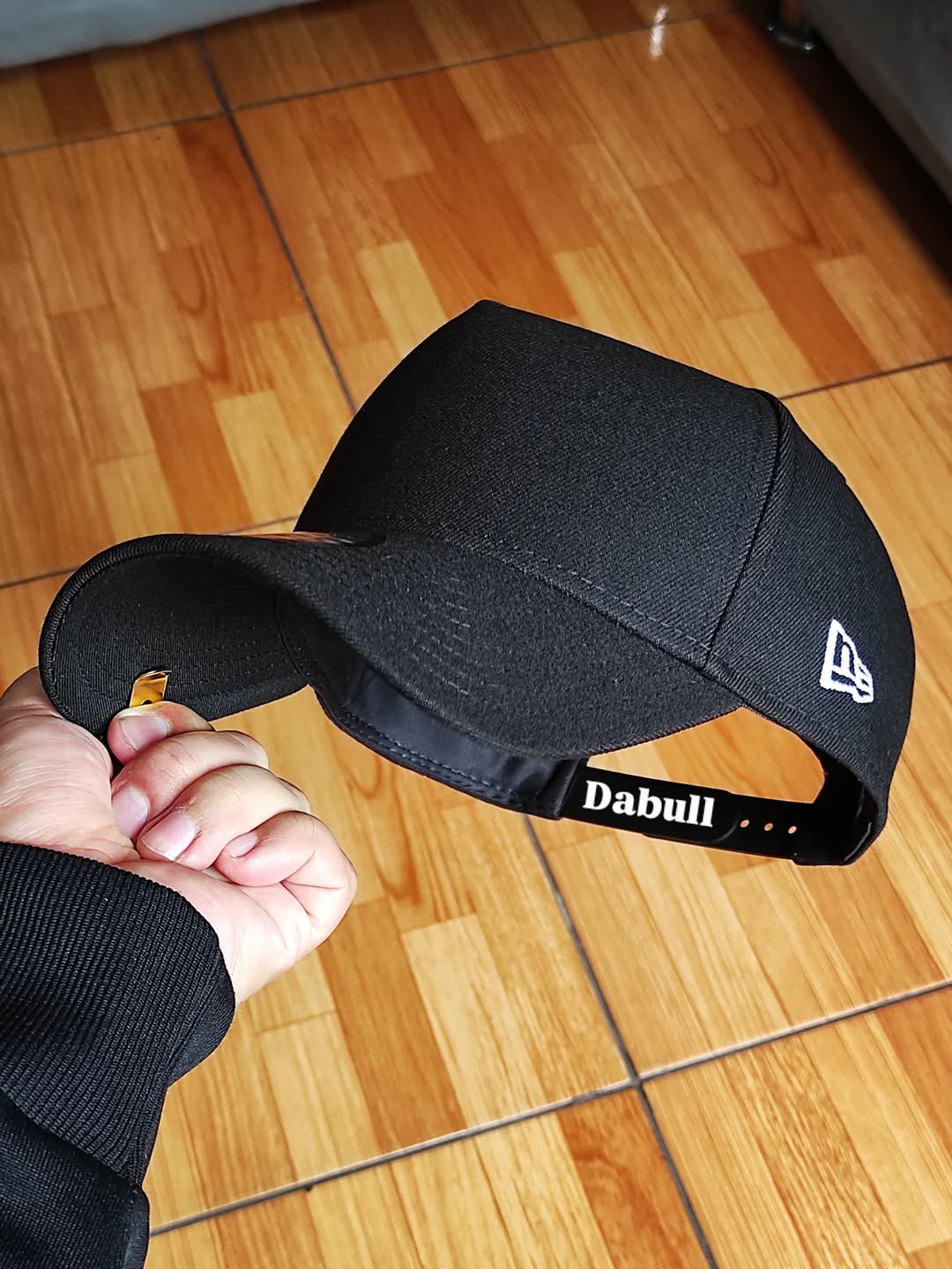 New Era Essential tagging black 9Forty A-Frame