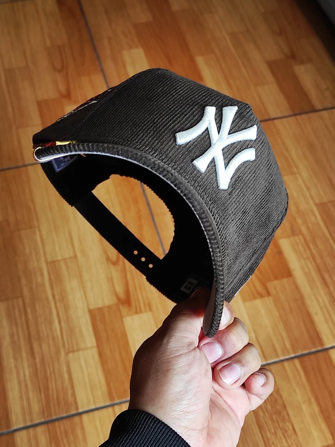 New era New York Yankees World Series 1996 Brown cord. 9FORTY A-FRAME Snapback