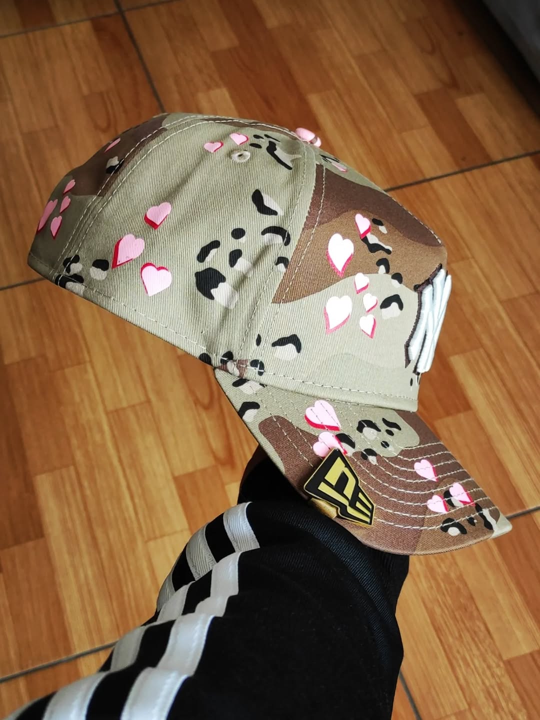 New Era New York Yankees Camo Heart 9FORTY A-Frame Snapback