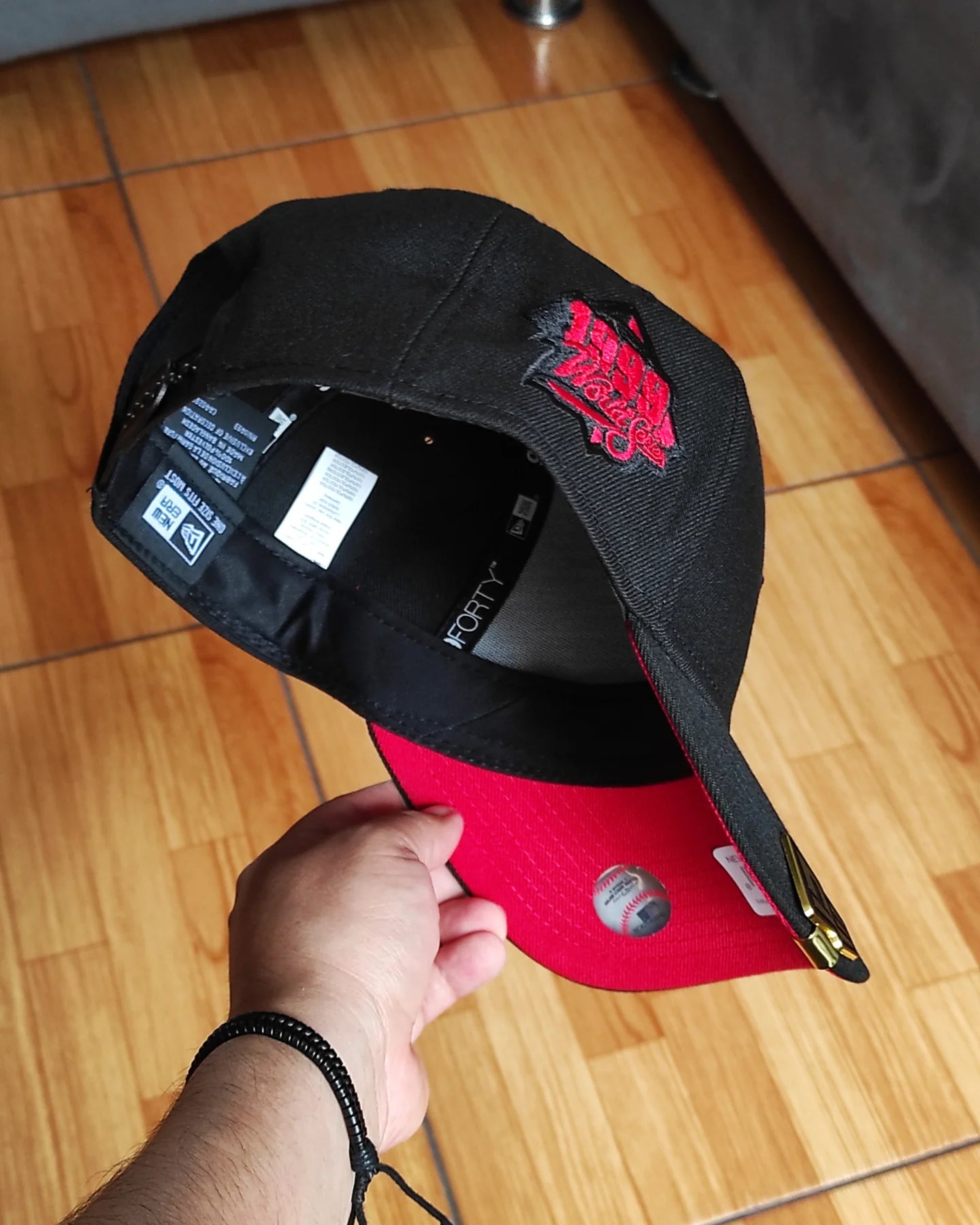 New Era New York Yankees 1999 world series black red 9Forty A-Frame Snapback