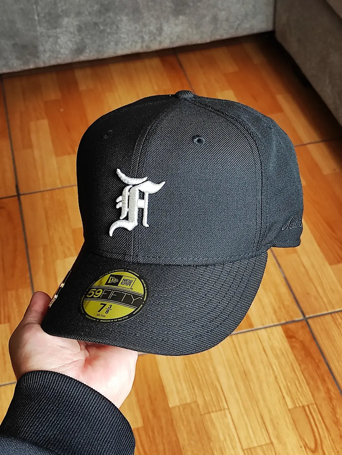 New Era Chicago White Sox Fear of God Black Essentials Classic Edition 59Fifty Fitted