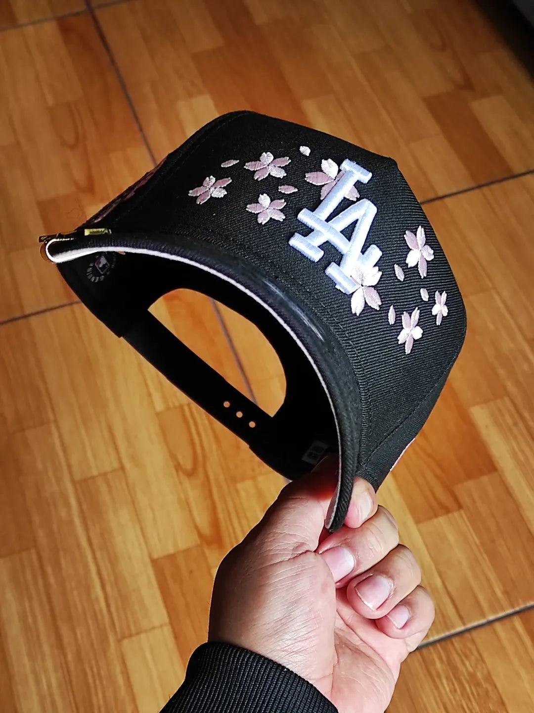 New Era Los Angeles Dodgers cherry Blossom🌸 Tokyo series 2025 BLACK 9forty a frame