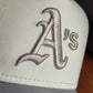 New Era Oakland Athletics World Series 1989 Metallic Chrome Two Tone A Frame 9Forty Snapback Hat