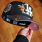 LOS ANGELES DODGERS MLB BLACK GRAPHITE TWO TONE PINK UV / NEW ERA 59FIFTY CAP