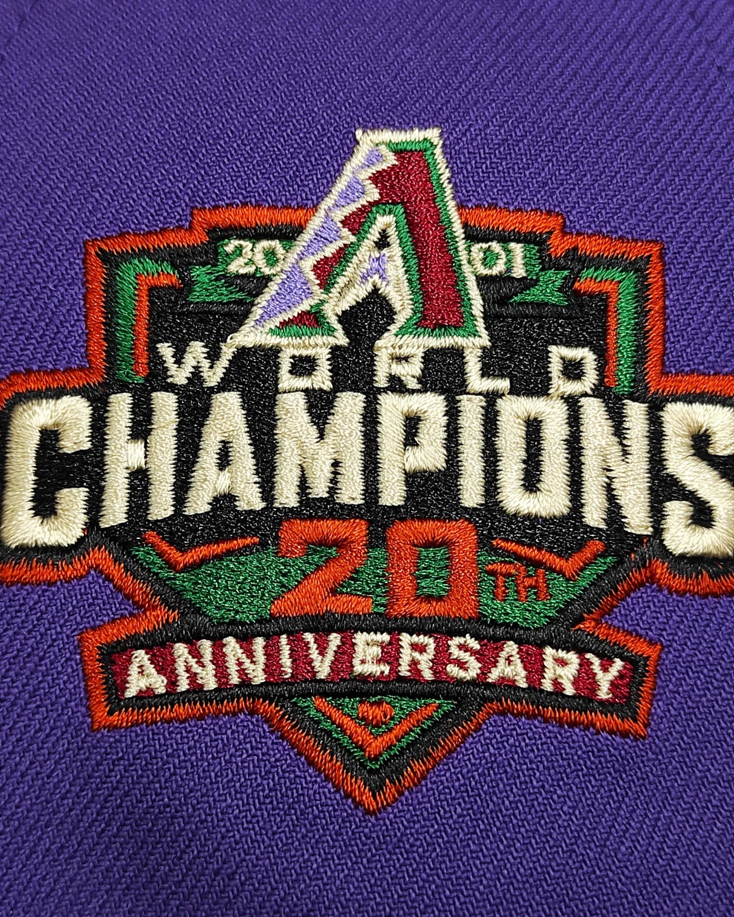 New Era 59 Fifty Arizona Diamondbacks 20 th aniversario - purple black
