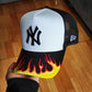 New Era colección flame 🔥 New York yankees 9Forty A-FRAME Trucker