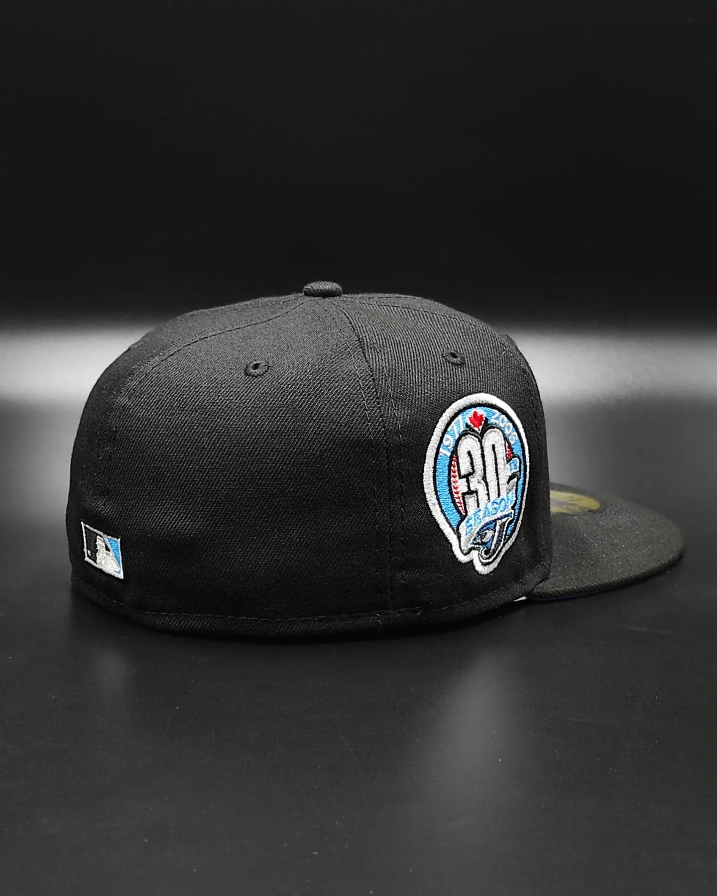 New Era Toronto Blue Jays 30th season black and blue 59fifty fitted cap