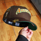 New Era 59 Fifty Arizona Diamondbacks Fields inaugural patch brown