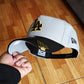 New Era Los Angeles Dodgers 40th aniversario plomo negro - 9 Forty A-FRAME