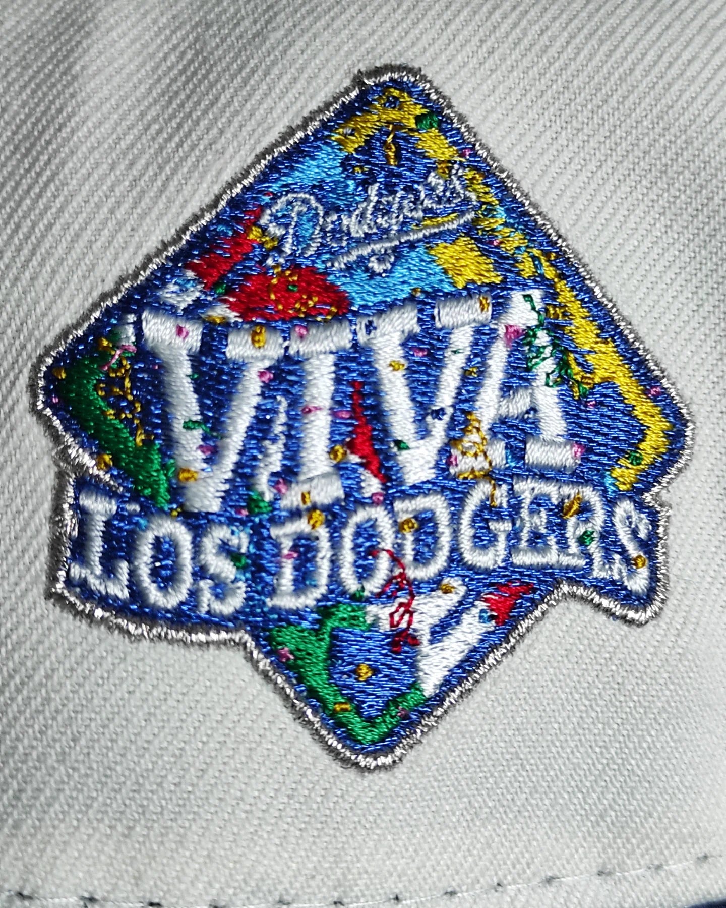 New Era Los Angeles Dodgers Chrome víscera Satinada Two Tone A Frame 9Forty Snapback Hat
